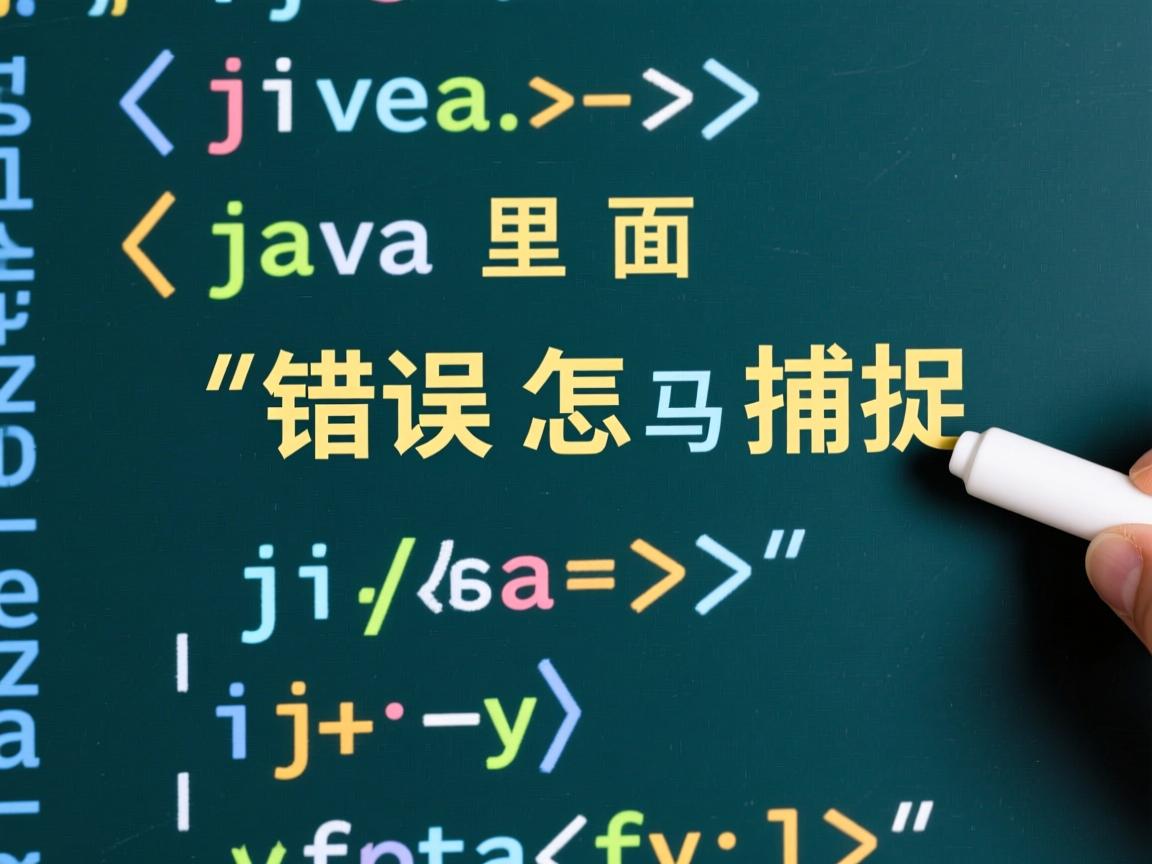 java里面错误怎么捕捉  第2张 java里面错误怎么捕捉  第2张