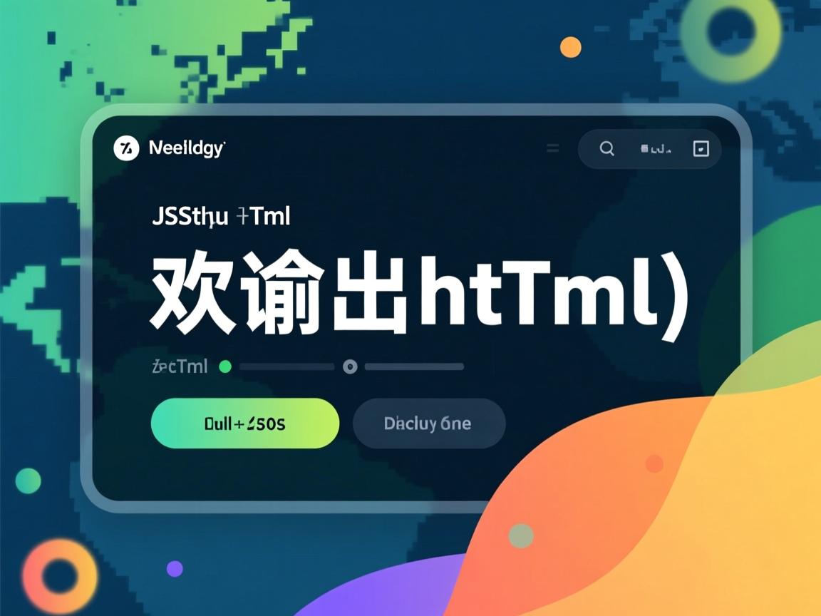 js如何输出html  第2张