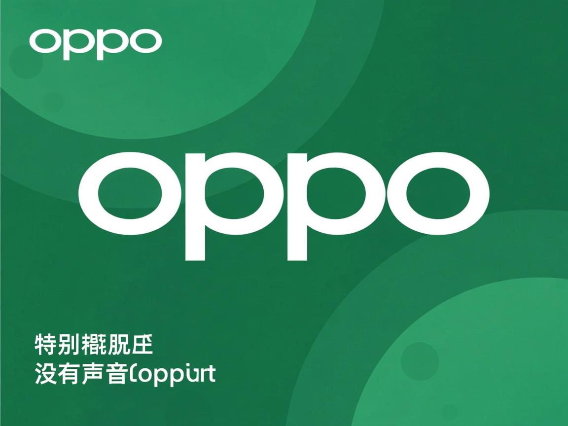 为什么特别关心没有声音oppo  第2张 为什么特别关心没有声音oppo  第2张
