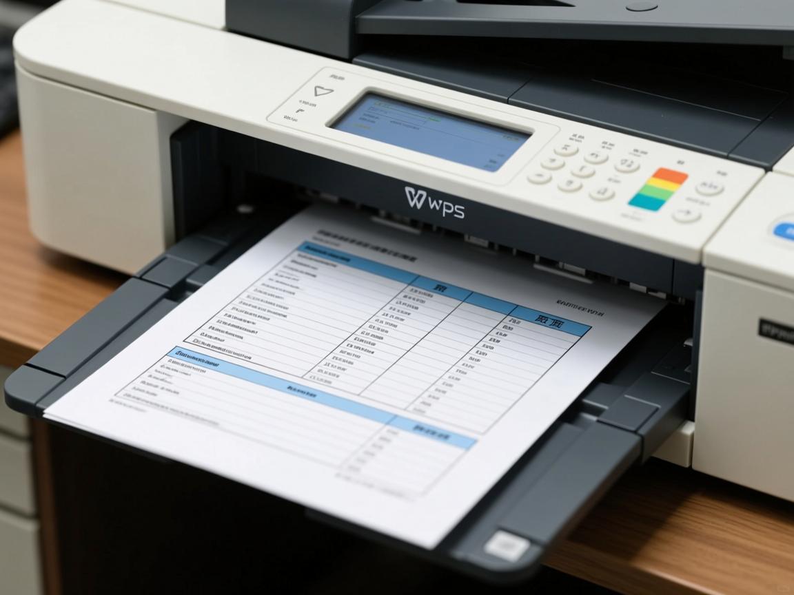 为什么wps打印表格分两页  第1张 为什么wps打印表格分两页  第1张