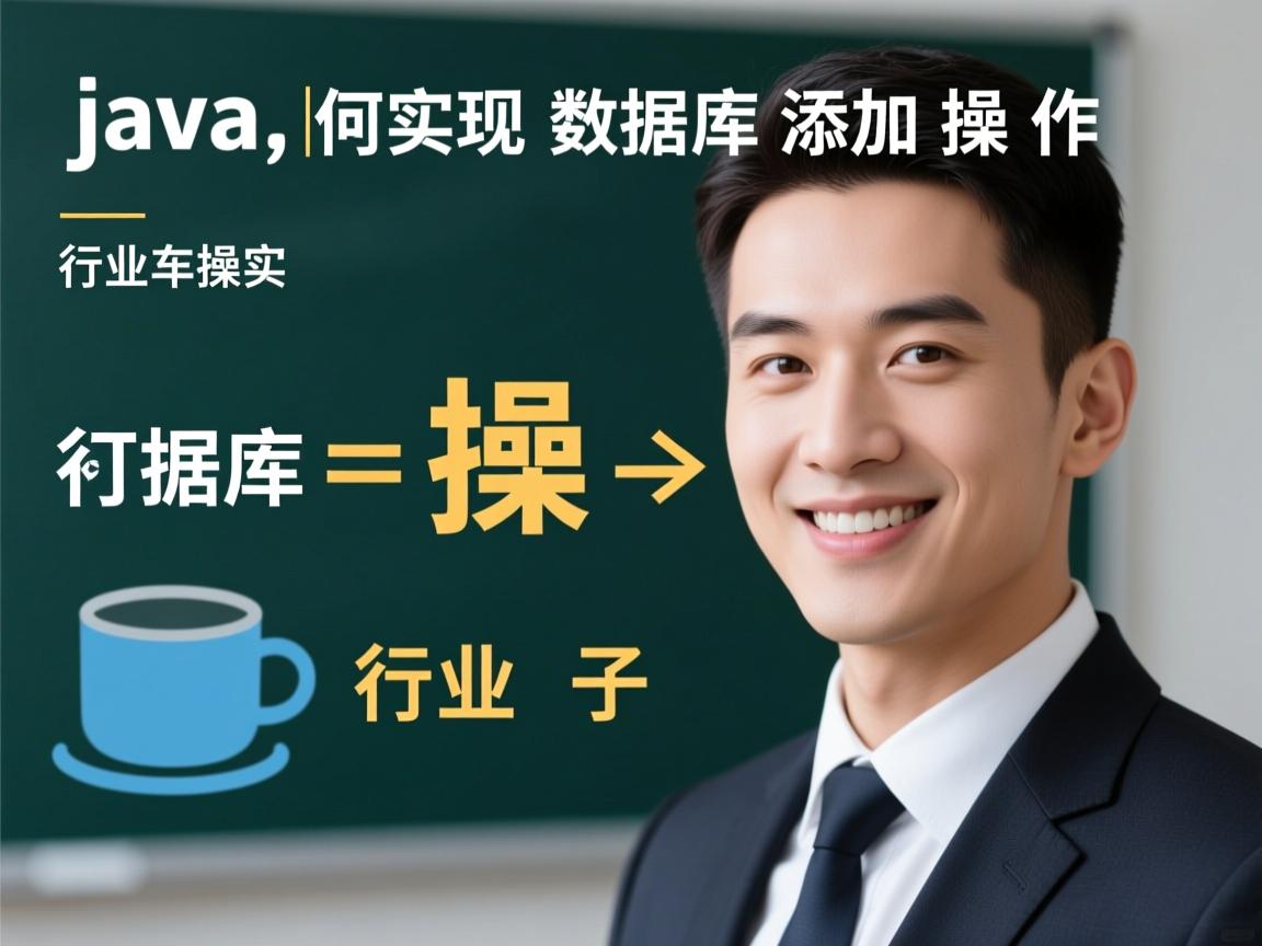 Java如何实现数据库添加操作  第2张 Java如何实现数据库添加操作  第2张