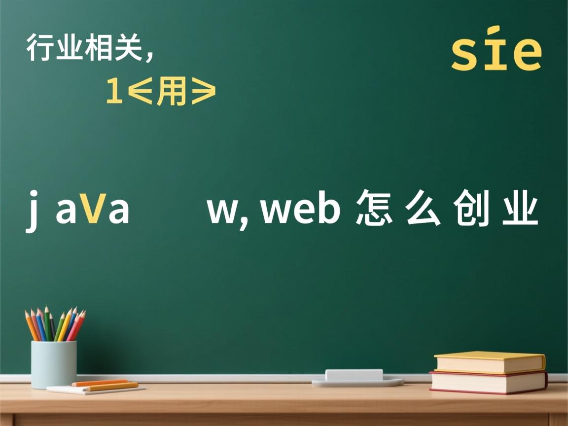 学java web怎么创业  第2张
