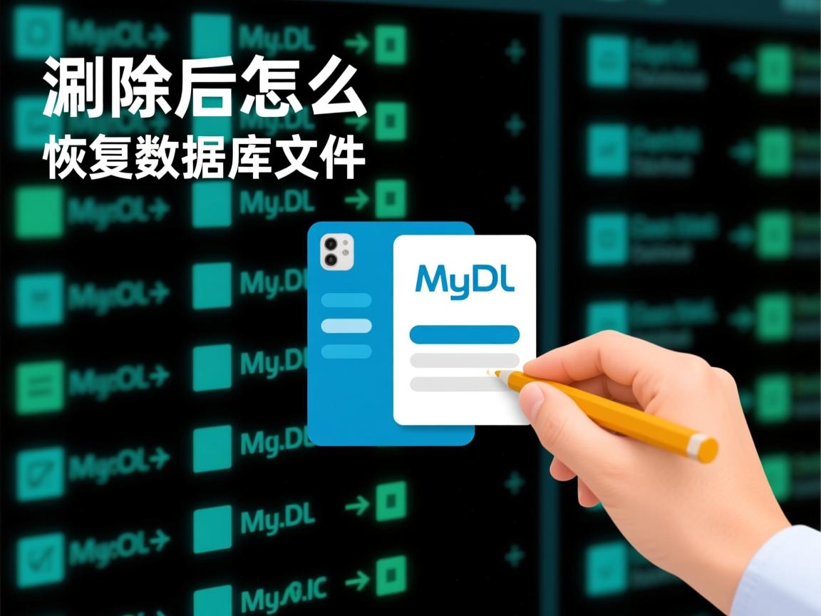 mysql 删除后怎么恢复数据库文件
