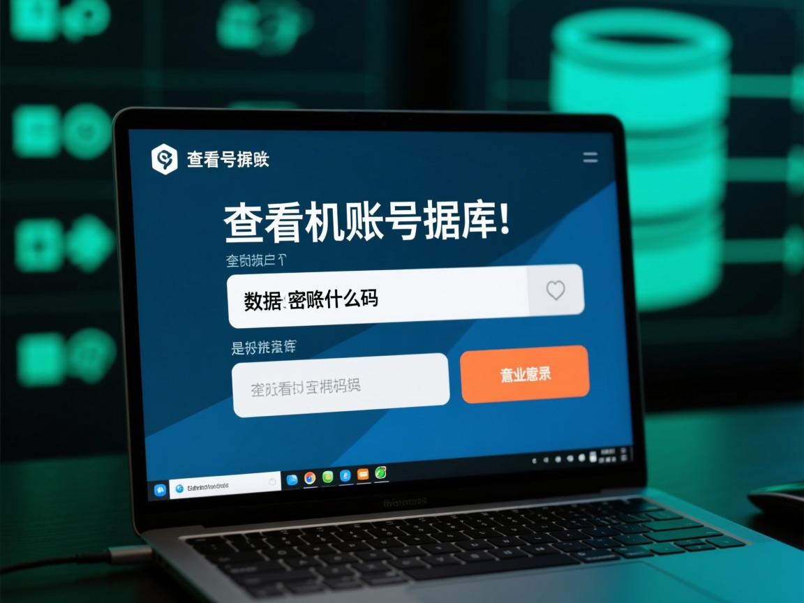 怎么查看本机数据库账号密码是什么意思  第1张 怎么查看本机数据库账号密码是什么意思  第1张