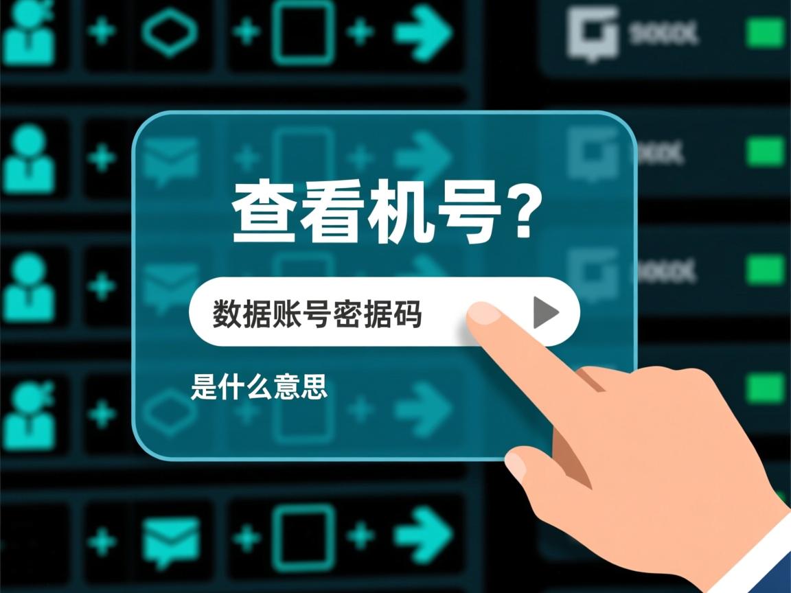 怎么查看本机数据库账号密码是什么意思  第3张 怎么查看本机数据库账号密码是什么意思  第3张