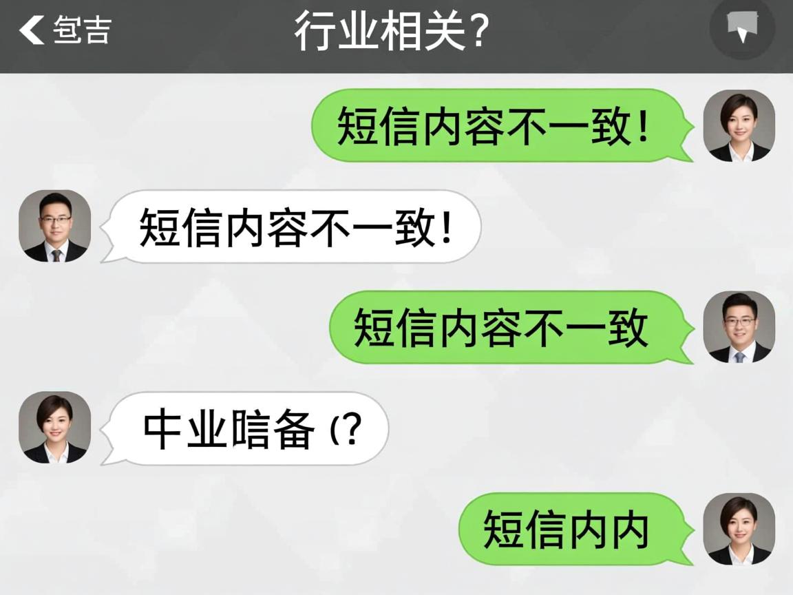 为什么短信内容不一致  第1张 为什么短信内容不一致  第1张