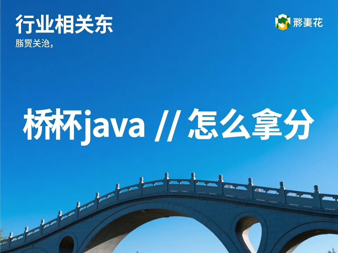 蓝桥杯java 怎么拿分  第2张