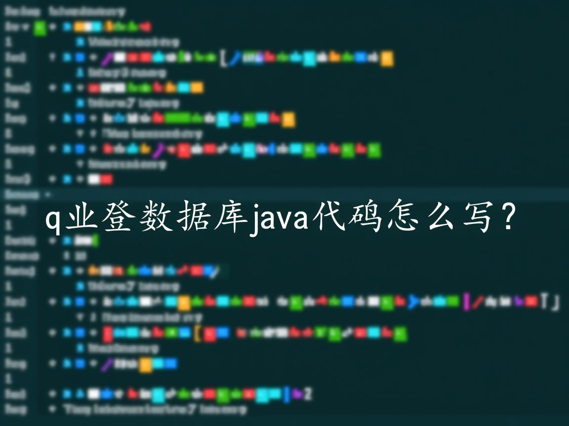 qq登录数据库java代码怎么写  第1张