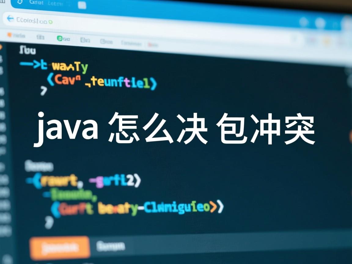 java怎么解决包冲突  第1张 java怎么解决包冲突  第1张