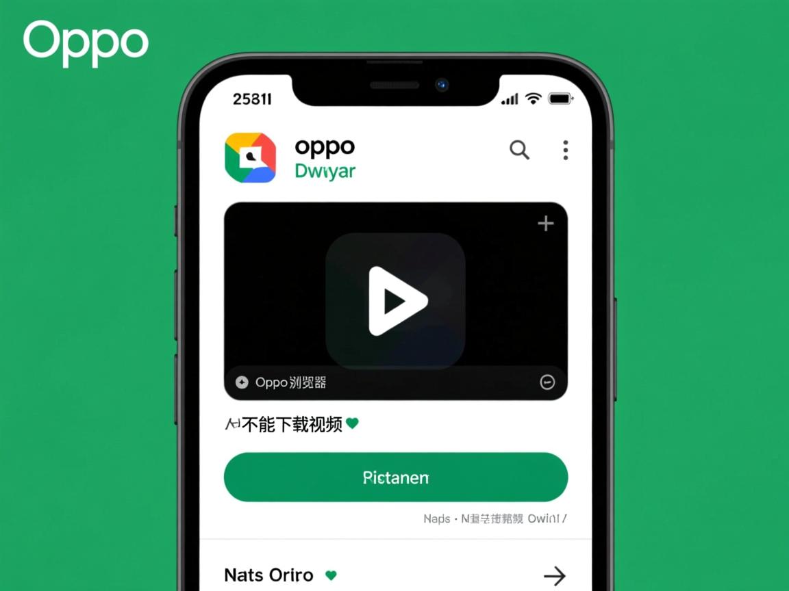 oppo手机浏览器为什么不能下载视频  第3张 oppo手机浏览器为什么不能下载视频  第3张