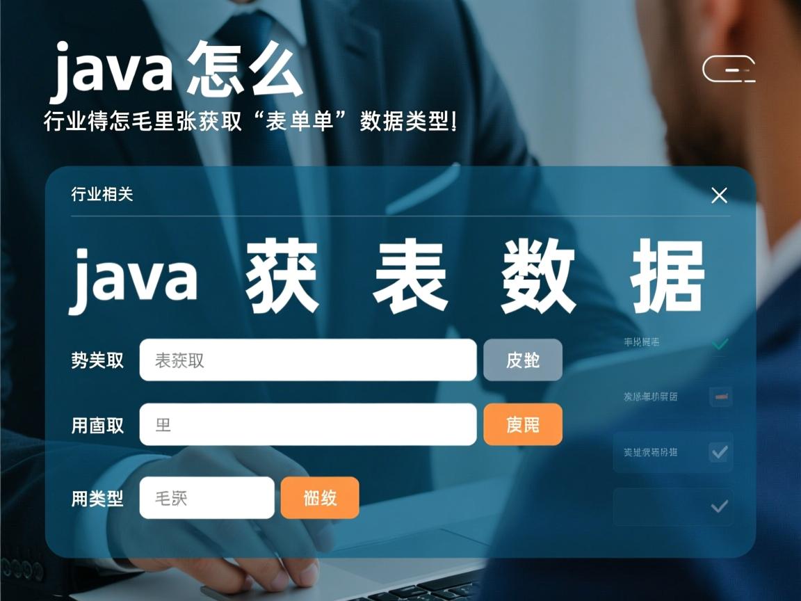 java中怎么获取表单数据类型