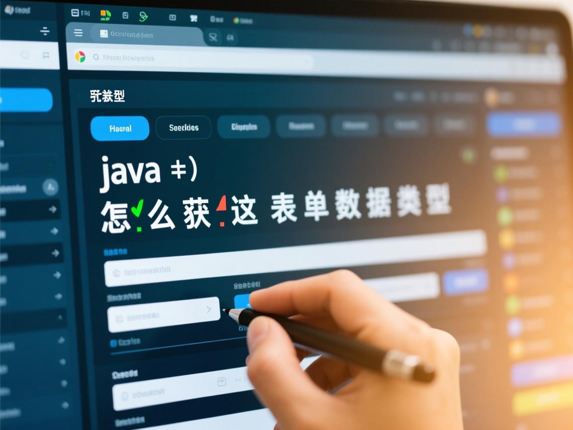java中怎么获取表单数据类型  第3张 java中怎么获取表单数据类型  第3张