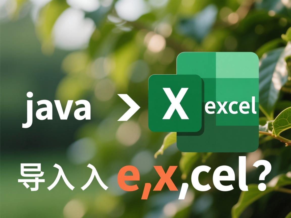 java中怎么导入excel