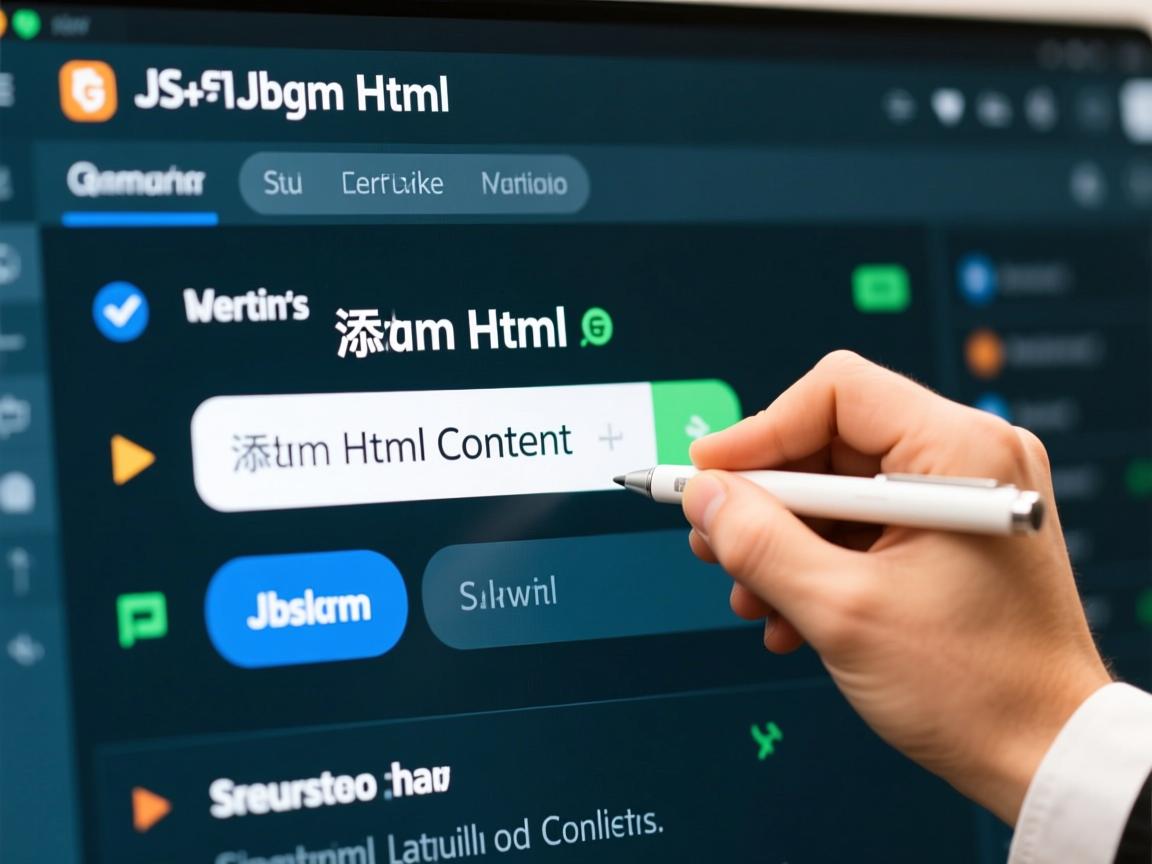 js如何添加html内容  第1张 js如何添加html内容  第1张