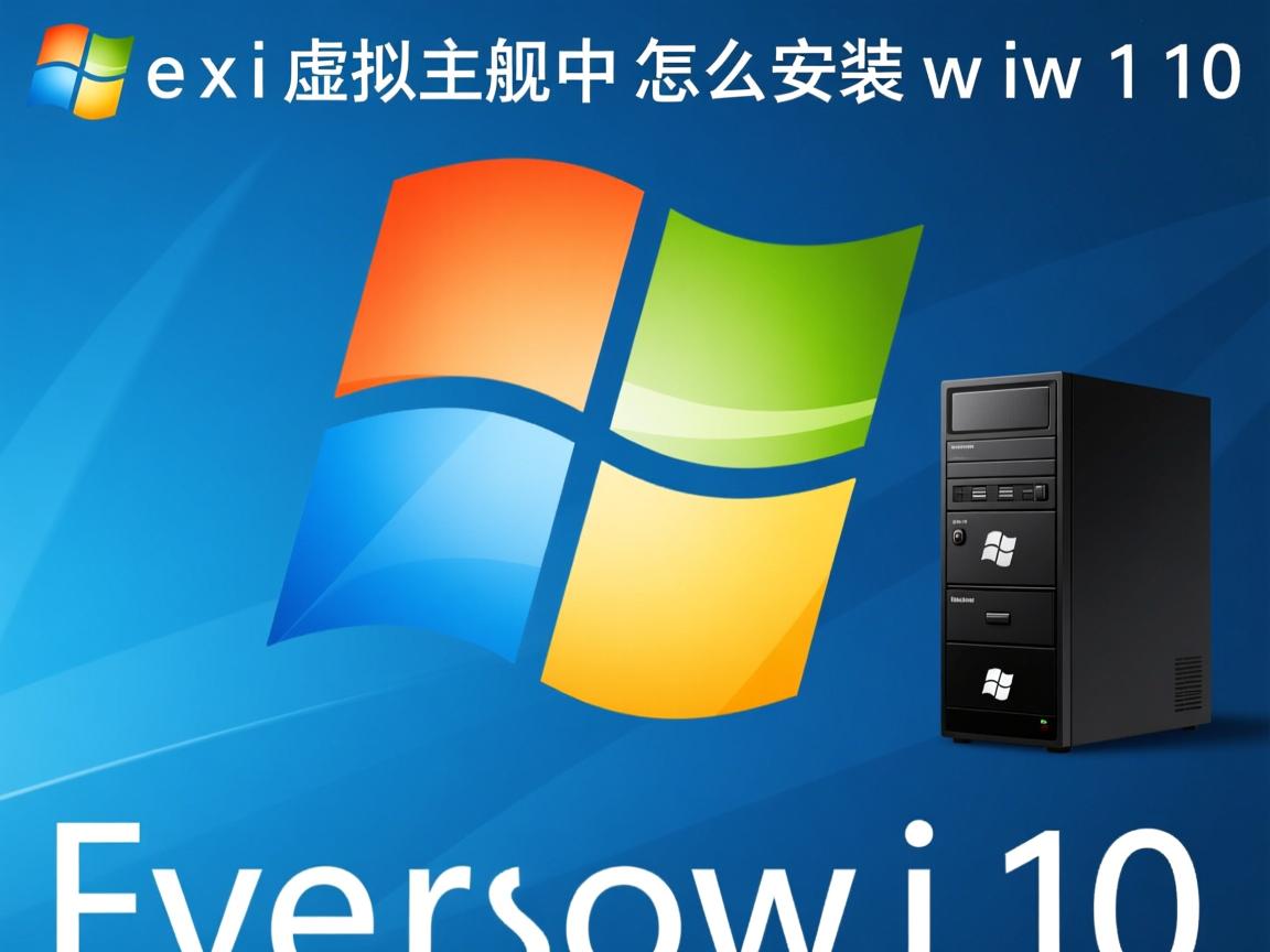 esxi虚拟主机中怎么安装win10  第2张