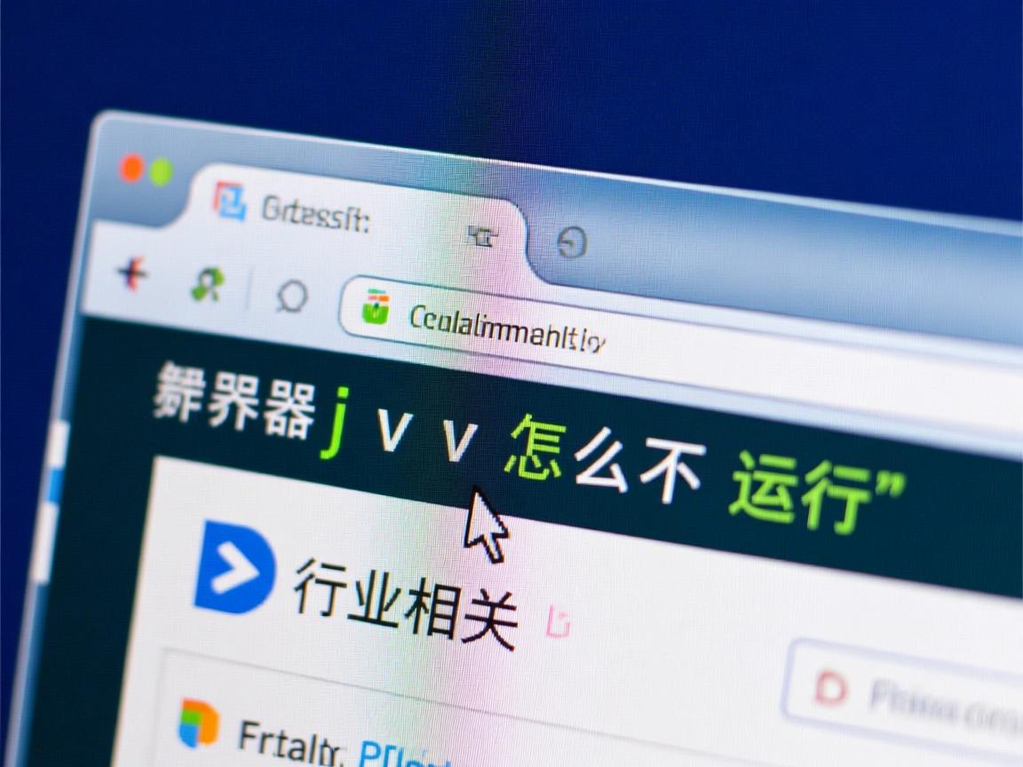 浏览器java怎么不运行  第1张 浏览器java怎么不运行  第1张