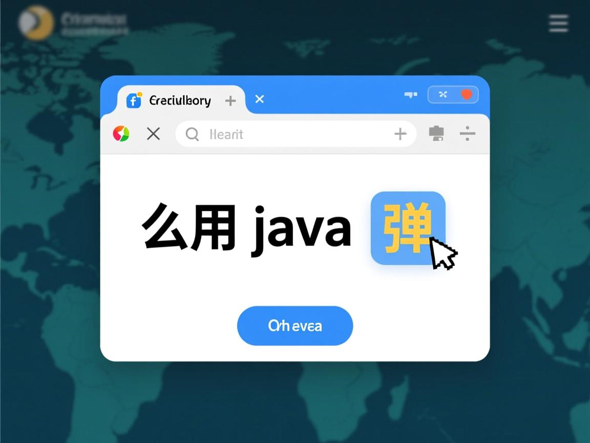 怎么用java做弹窗  第1张 怎么用java做弹窗  第1张