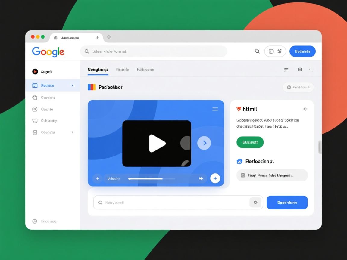 html如何设置谷歌视频格式  第2张 html如何设置谷歌视频格式  第2张