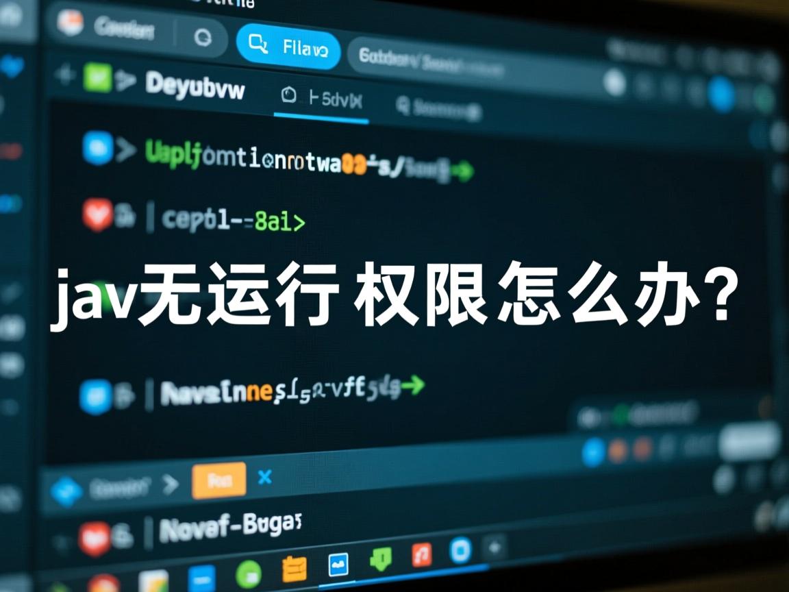 java无运行权限怎么办  第1张 java无运行权限怎么办  第1张