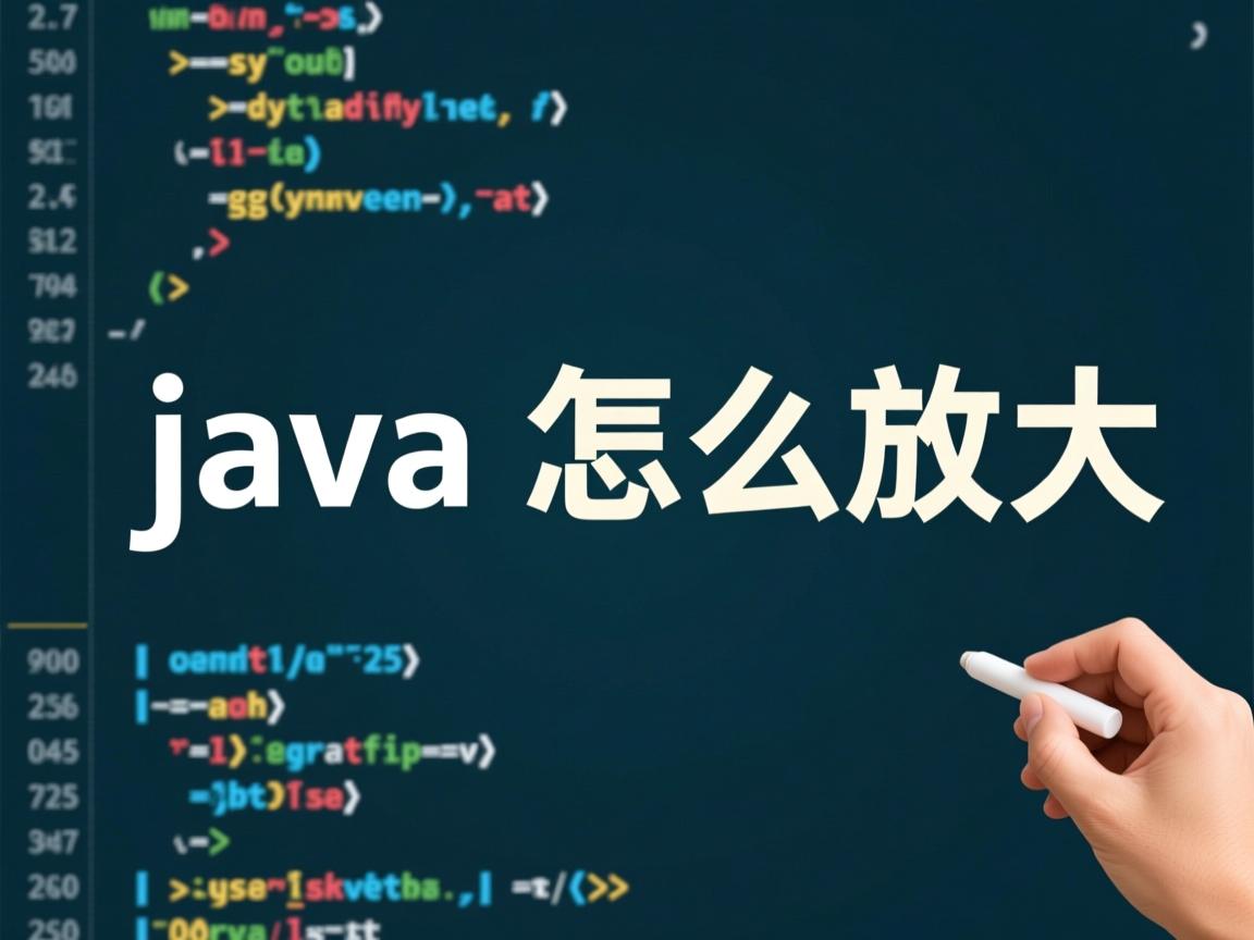 java怎么放大  第1张