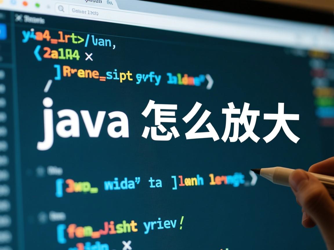 java怎么放大  第3张