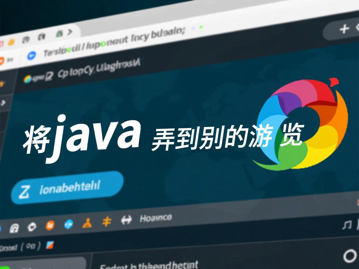 怎么将java弄到别的浏览器  第1张