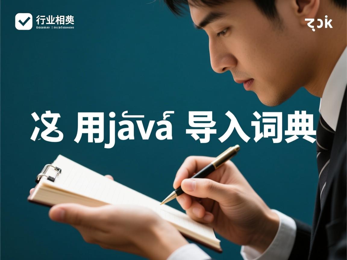怎么用java导入词典  第2张 怎么用java导入词典  第2张
