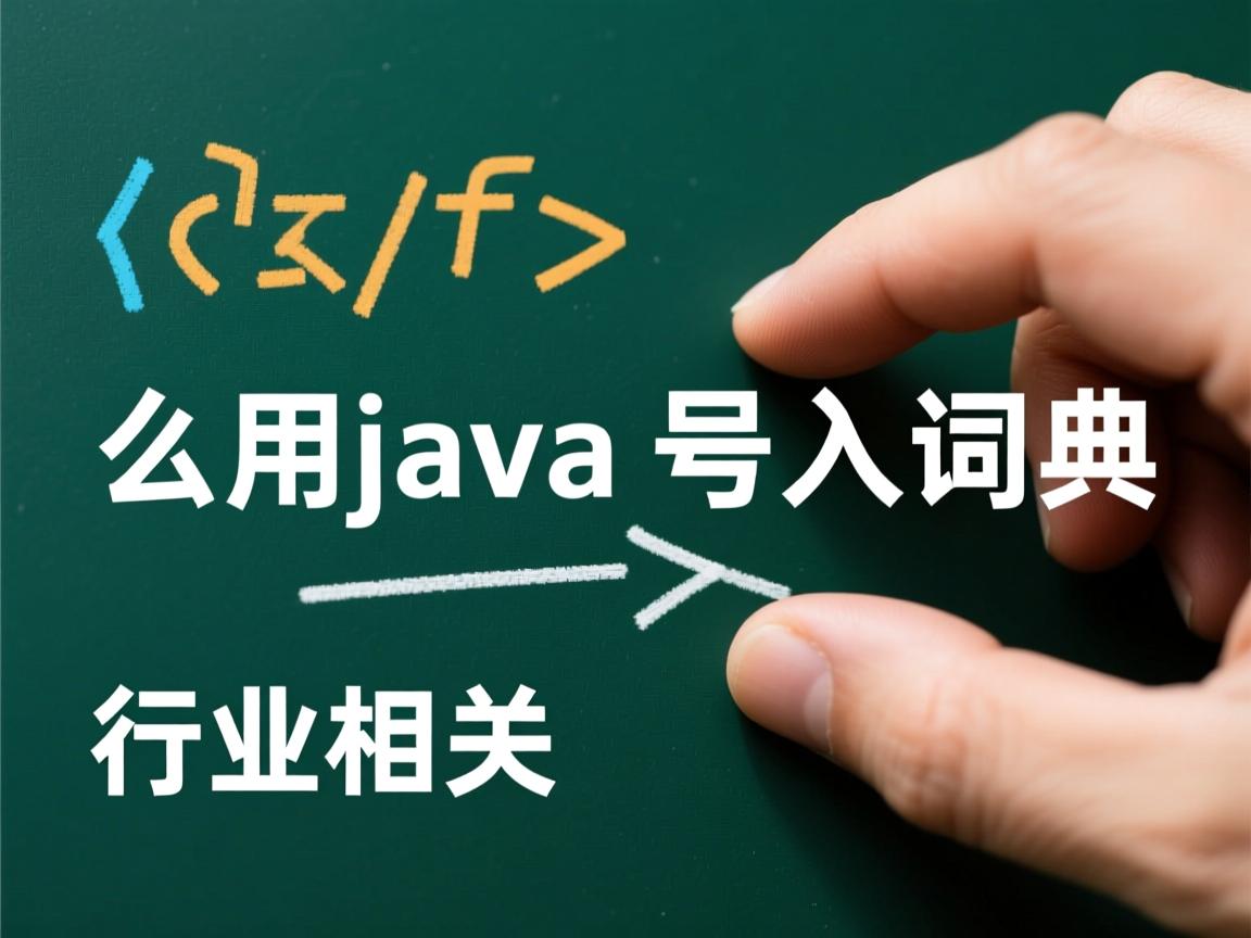 怎么用java导入词典  第3张 怎么用java导入词典  第3张