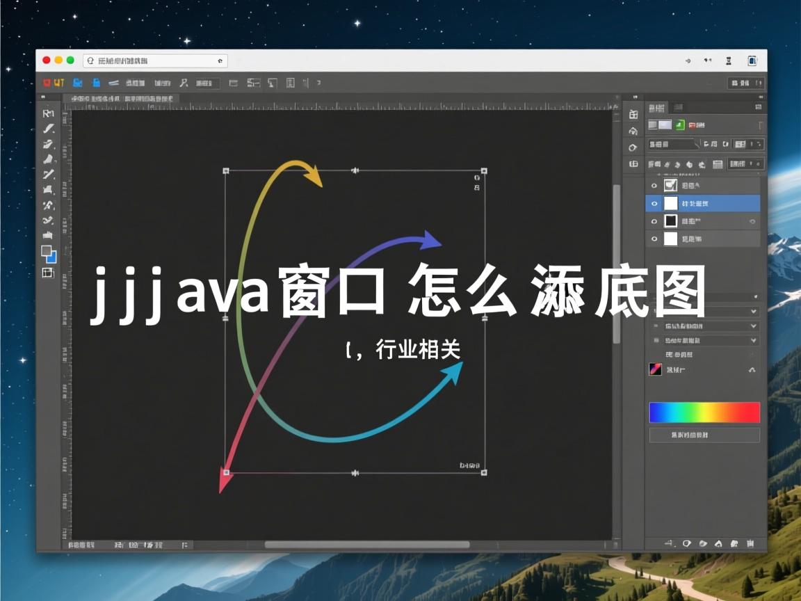 jjava窗口中怎么添加底图  第3张