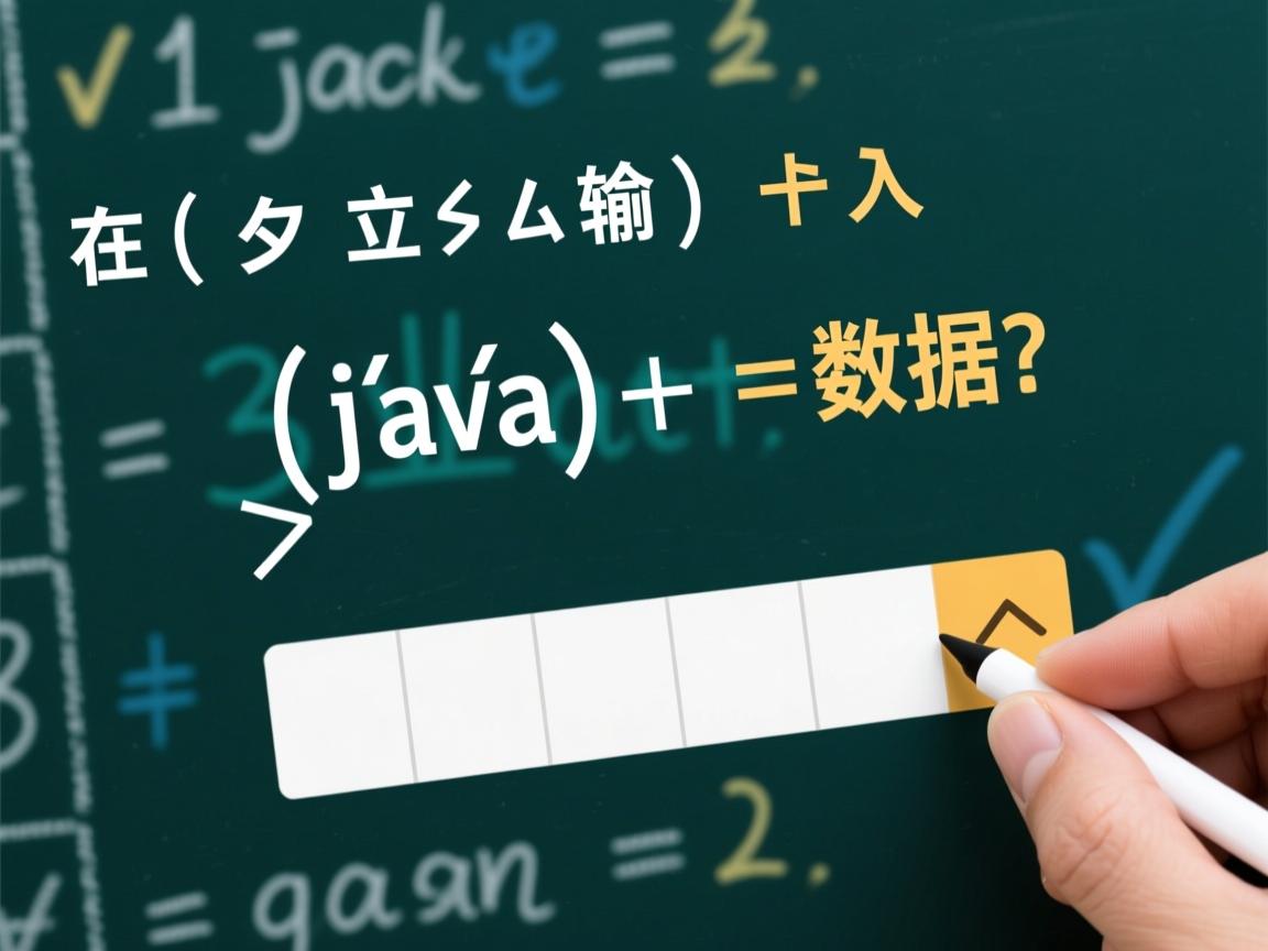 怎么在java中输入数据  第3张 怎么在java中输入数据  第3张