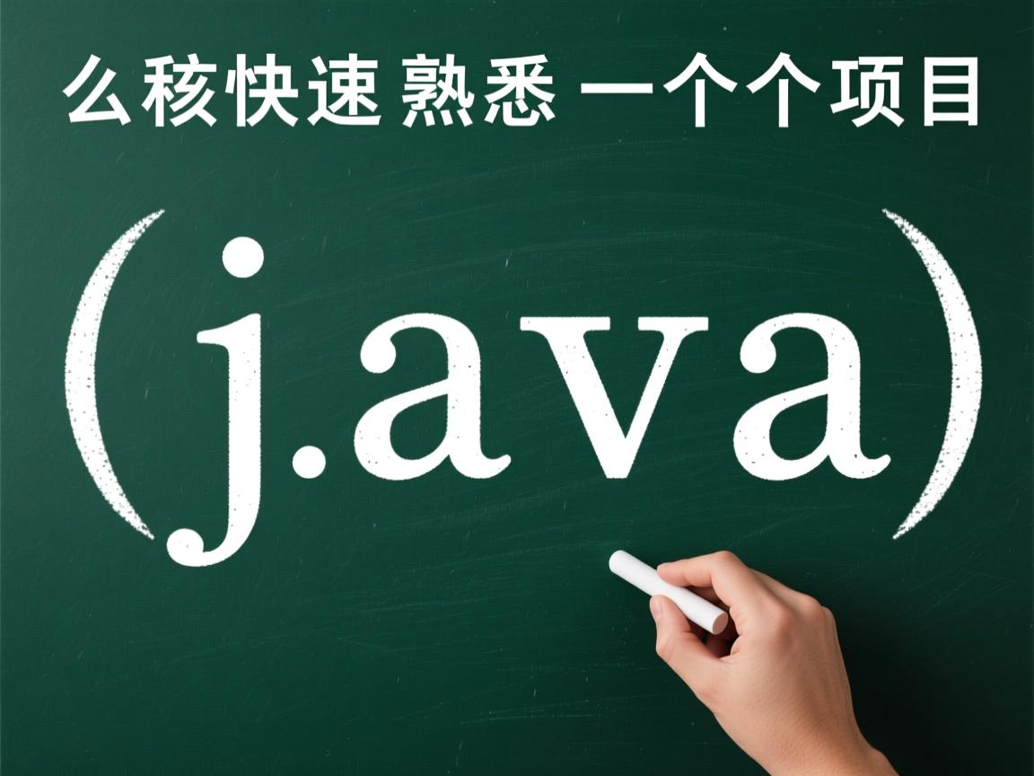 怎么快速熟悉一个java项目 第2张 怎么快速熟悉一个java项目 第2张