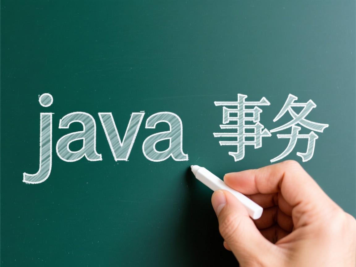 java中怎么写一个事务  第1张