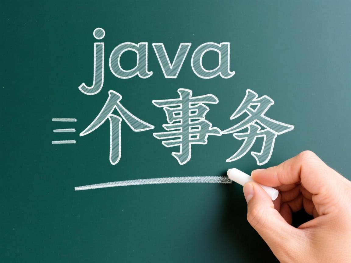 java中怎么写一个事务  第2张