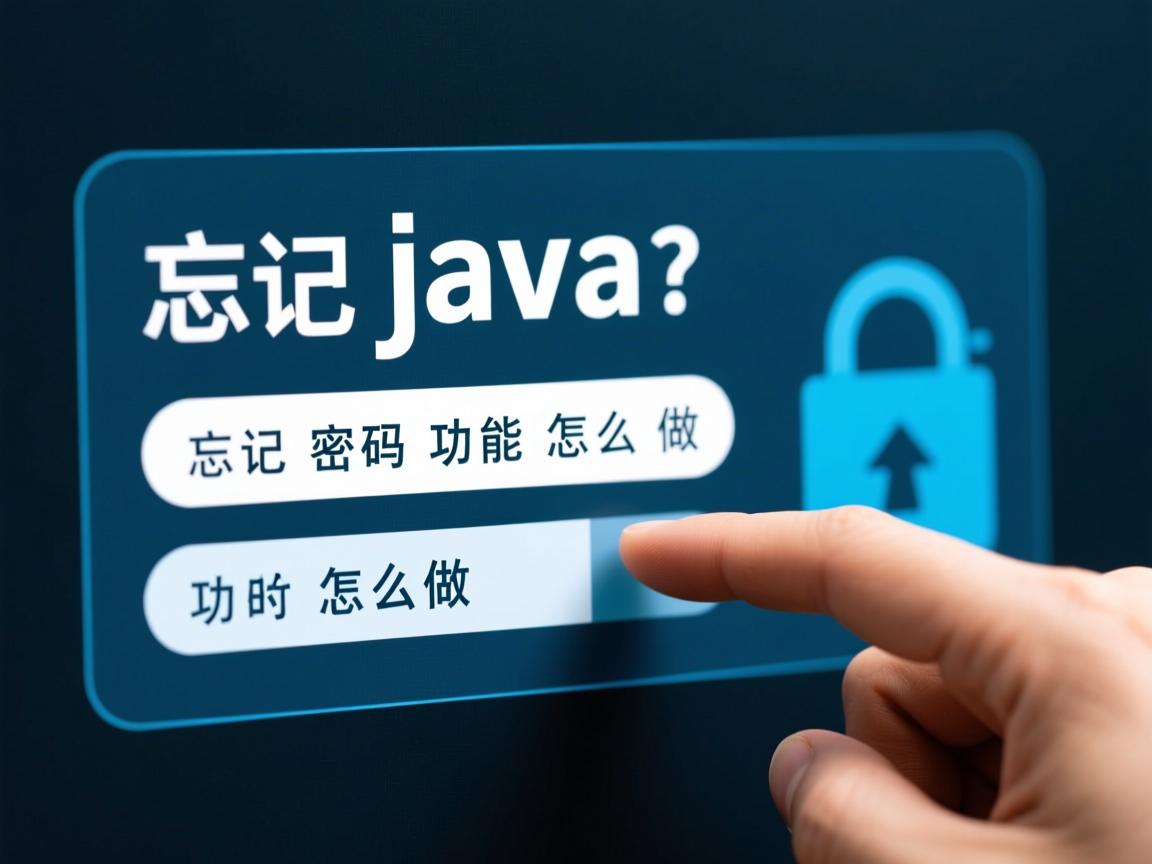 java中忘记密码功能怎么做  第3张 java中忘记密码功能怎么做  第3张