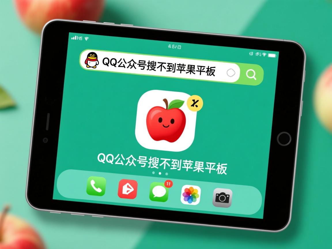 为什么qq公众号搜不到苹果平板上  第2张 为什么qq公众号搜不到苹果平板上  第2张