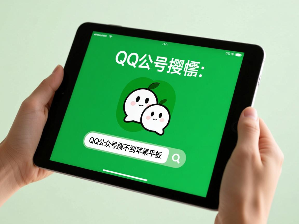 为什么qq公众号搜不到苹果平板上  第3张 为什么qq公众号搜不到苹果平板上  第3张