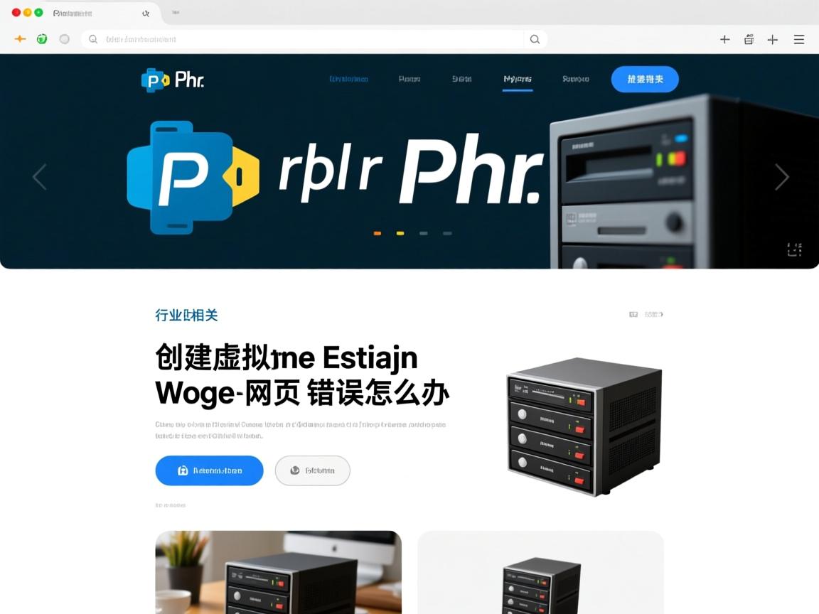 php创建虚拟主机网页错误怎么办  第1张