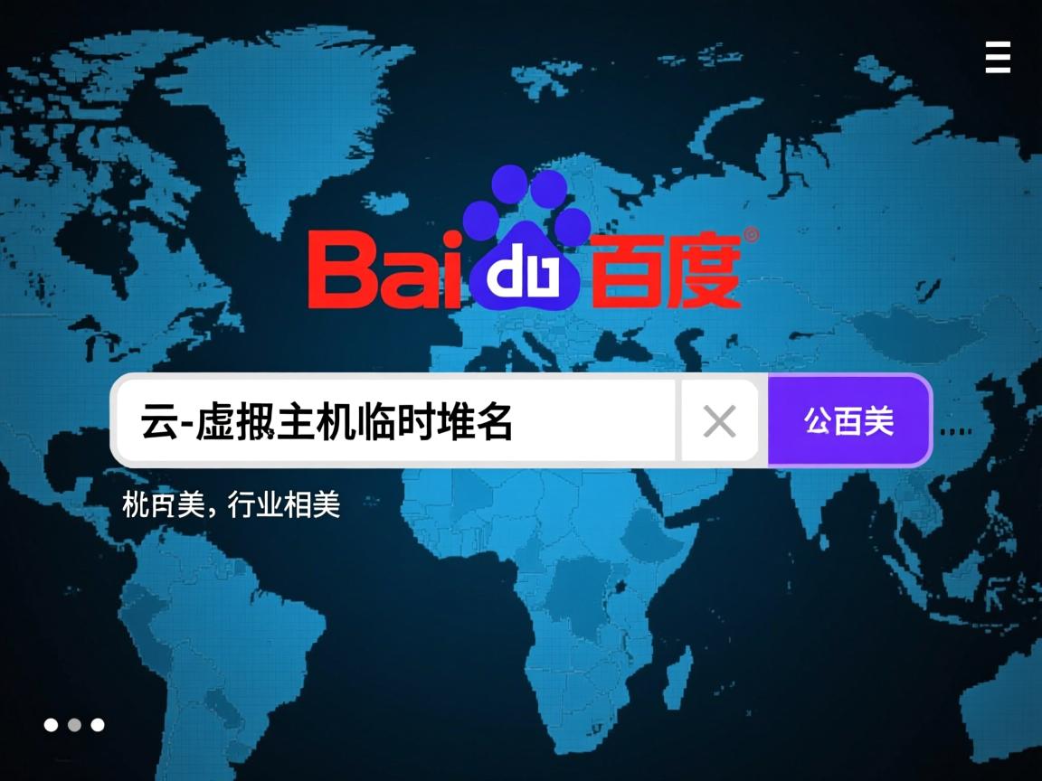 百度云虚拟主机临时域名  第3张 百度云虚拟主机临时域名  第3张