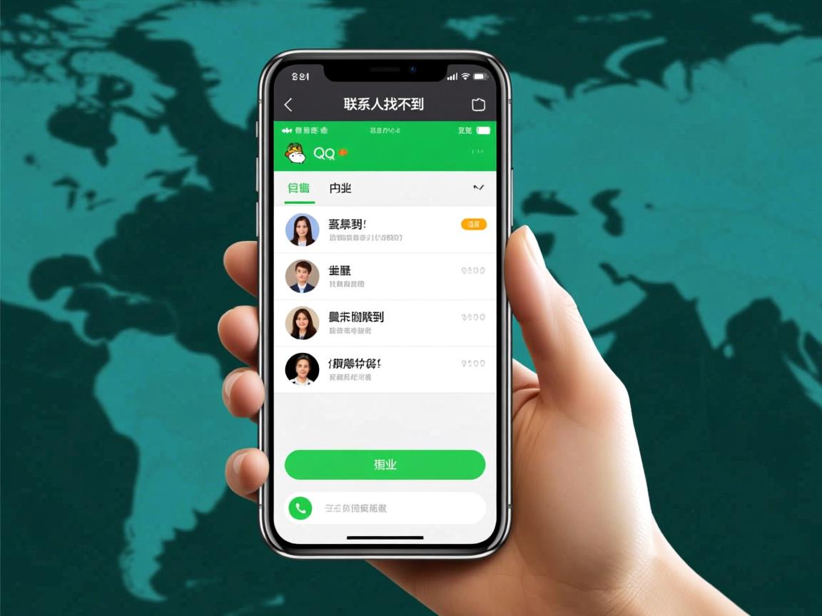 QQ里为什么手机联系人找不到