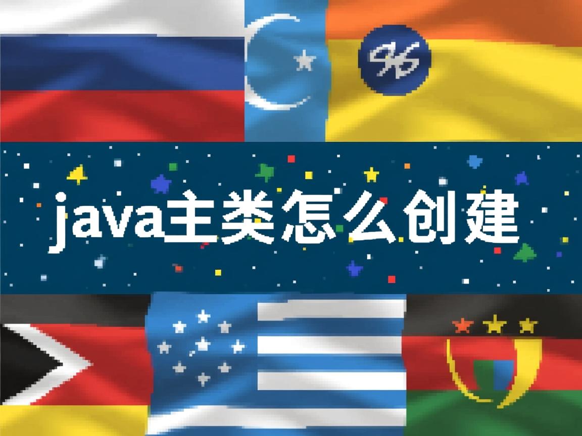 java 主类怎么创建  第3张 java 主类怎么创建  第3张