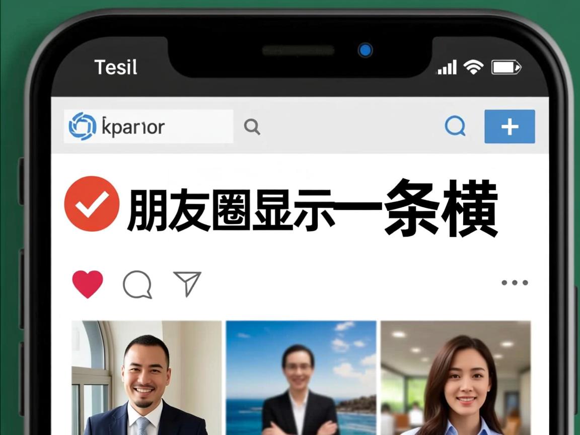 为什么朋友圈显示一条横  第1张 为什么朋友圈显示一条横  第1张