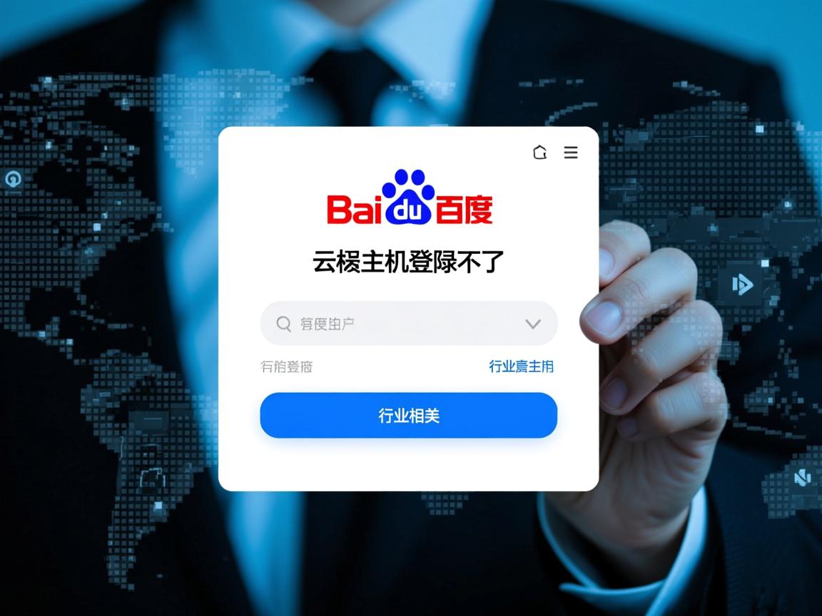 百度云虚拟主机登陆不了