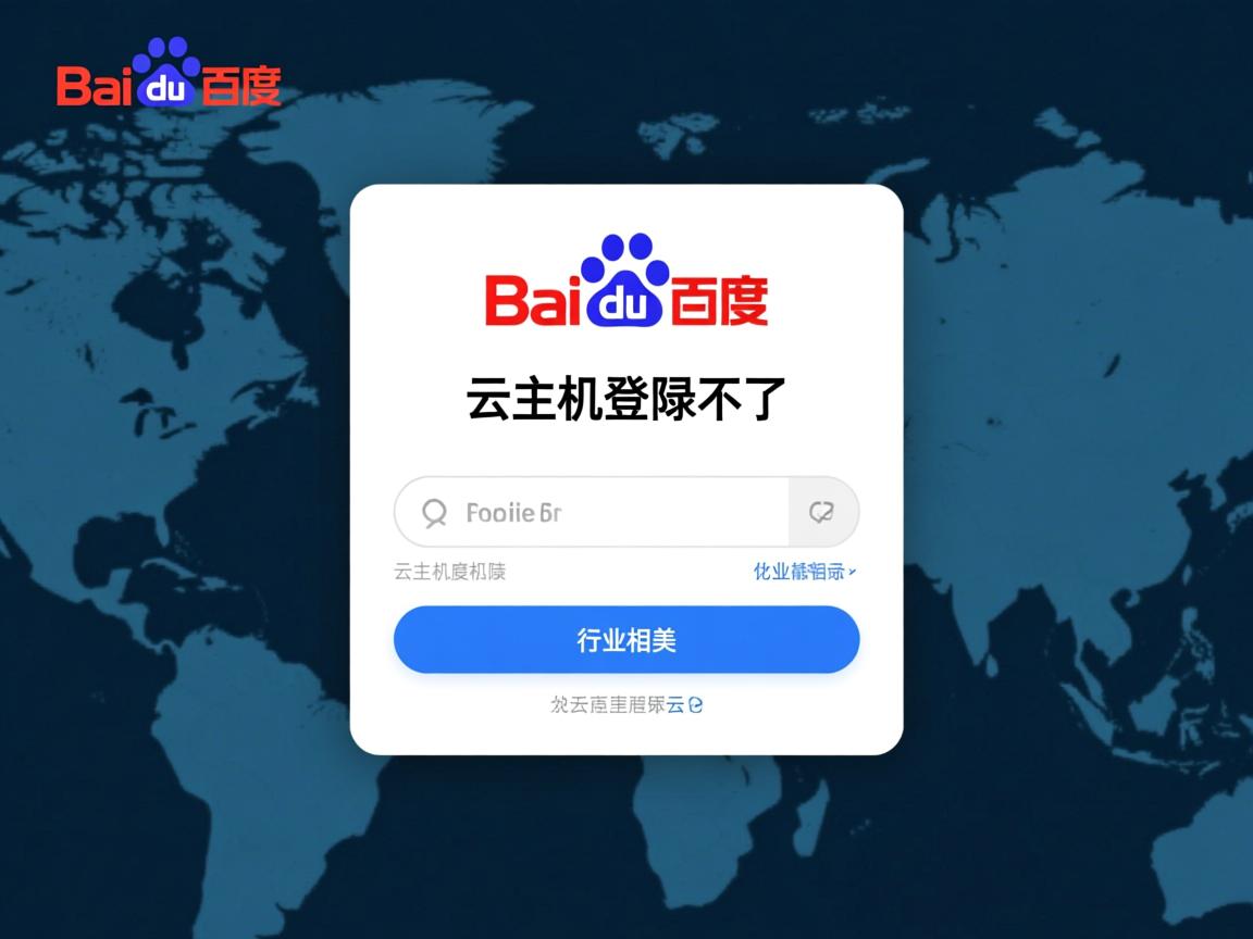 百度云虚拟主机登陆不了  第3张 百度云虚拟主机登陆不了  第3张