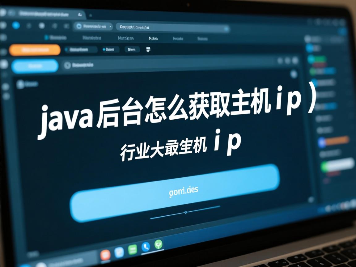 java后台怎么获取主机ip  第1张 java后台怎么获取主机ip  第1张