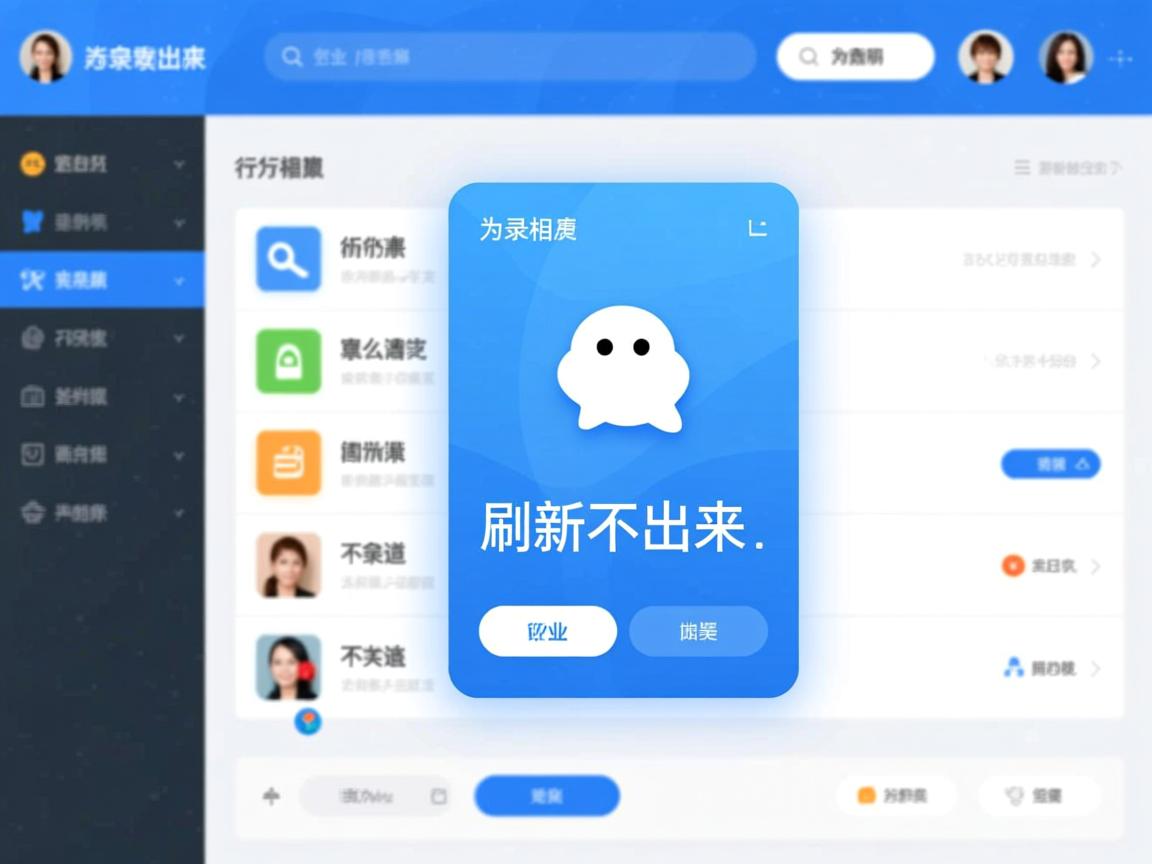 QQ通讯录为什么刷新不出来