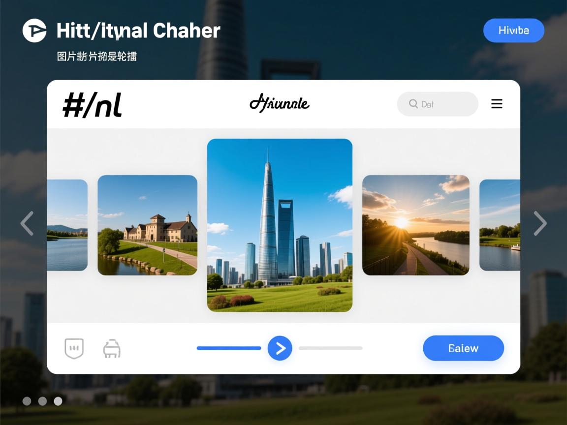 在html中如何实现图片轮播  第1张 在html中如何实现图片轮播  第1张