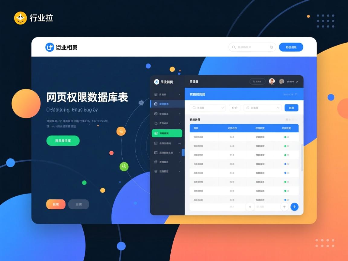 怎么设计网页权限数据库表  第1张