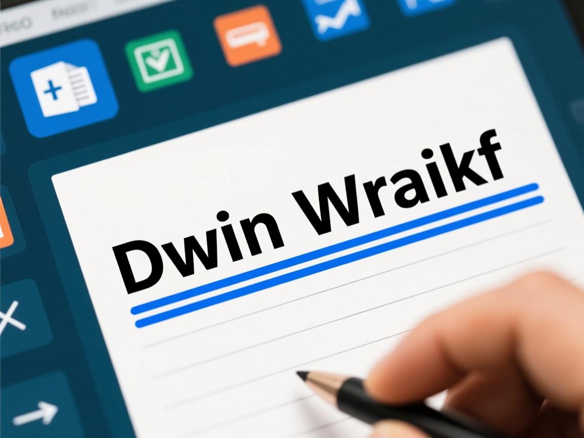 word文档为什么字下面有蓝色双横线