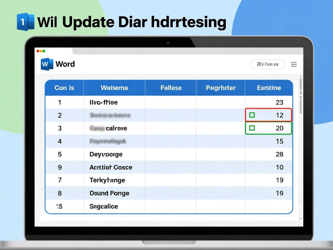为什么word更新目录后表格没有边框  第3张