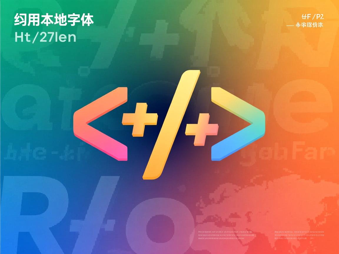 html 如何引用本地字体  第2张 html 如何引用本地字体  第2张